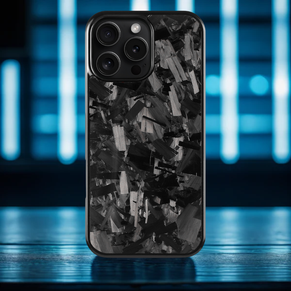 GRID Carbon Fiber iPhone case - Black