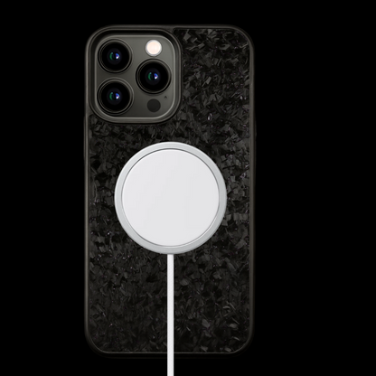 FLAKE Carbon Fiber iPhone case - Black