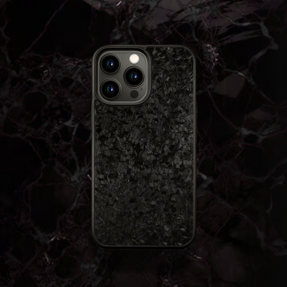 FLAKE Carbon Fiber iPhone case - Black