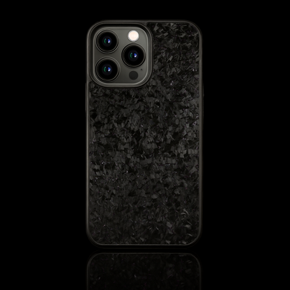FLAKE Carbon Fiber iPhone case - Black