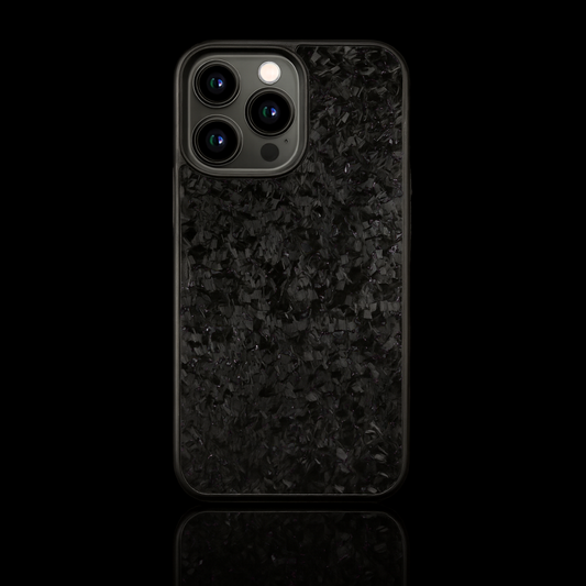 FLAKE Carbon Fiber iPhone case - Black