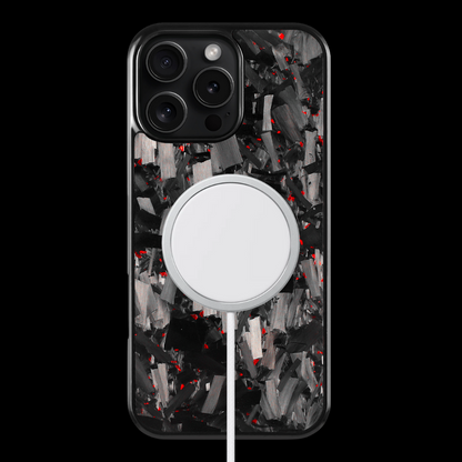 GRID Carbon Fiber iPhone case - Red