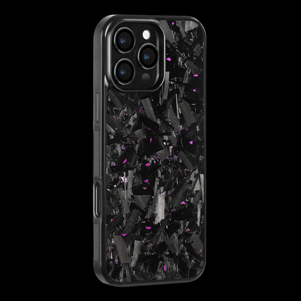 GRID Carbon Fiber iPhone case - Purple