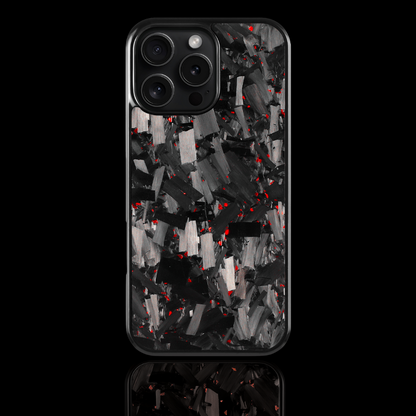 GRID Carbon Fiber iPhone case - Red