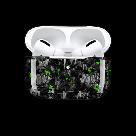 Carbon Fiber AirPods case - Green