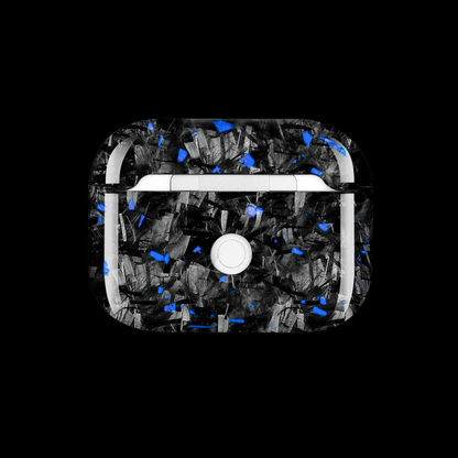 Carbon Fiber AirPods case - Blue
