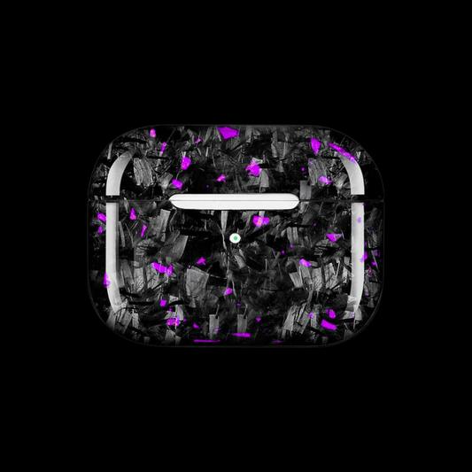 Carbon Fiber AirPods case - Purple